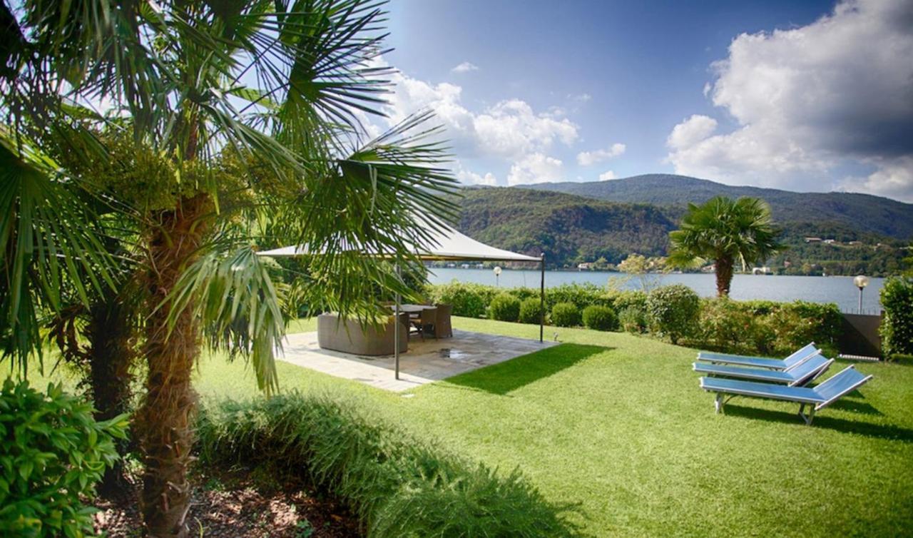 B&B Dolce Vista Al Lago Lugano Porto Ceresio Exterior foto