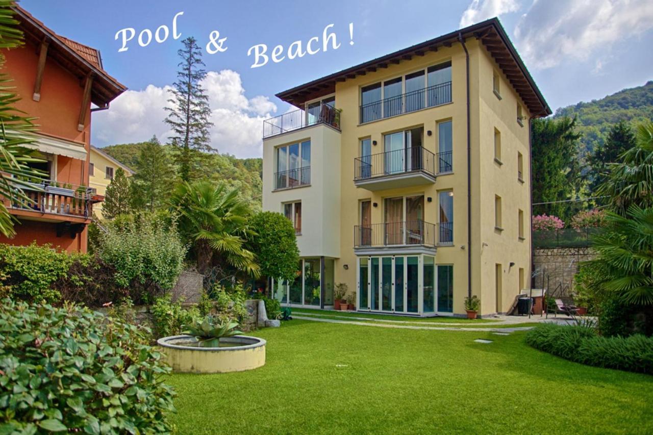 B&B Dolce Vista Al Lago Lugano Porto Ceresio Exterior foto