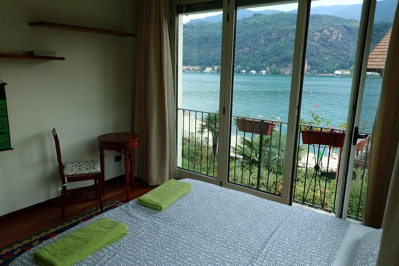 B&B Dolce Vista Al Lago Lugano Porto Ceresio Exterior foto