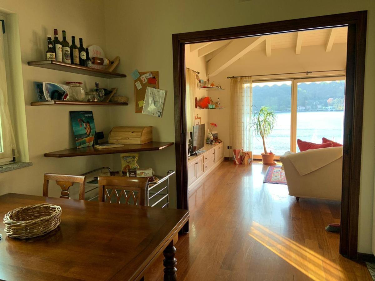 B&B Dolce Vista Al Lago Lugano Porto Ceresio Exterior foto